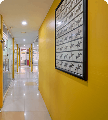 Modern office space for rent in Jos Junction, Kochi with fully furnished workspace.