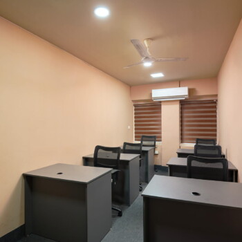Custom-built office interior near Jos Junction, Kochi designed for business teams