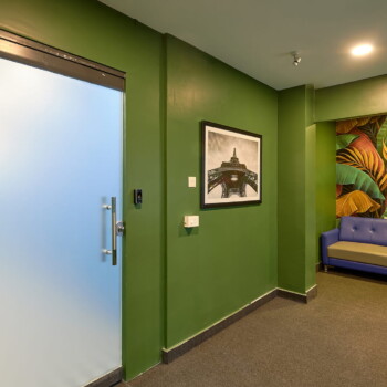 Professional office workspace located in Ernakulam’s business district.