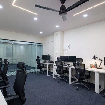 Modern fully furnished office workspace in Kochi ready for teams